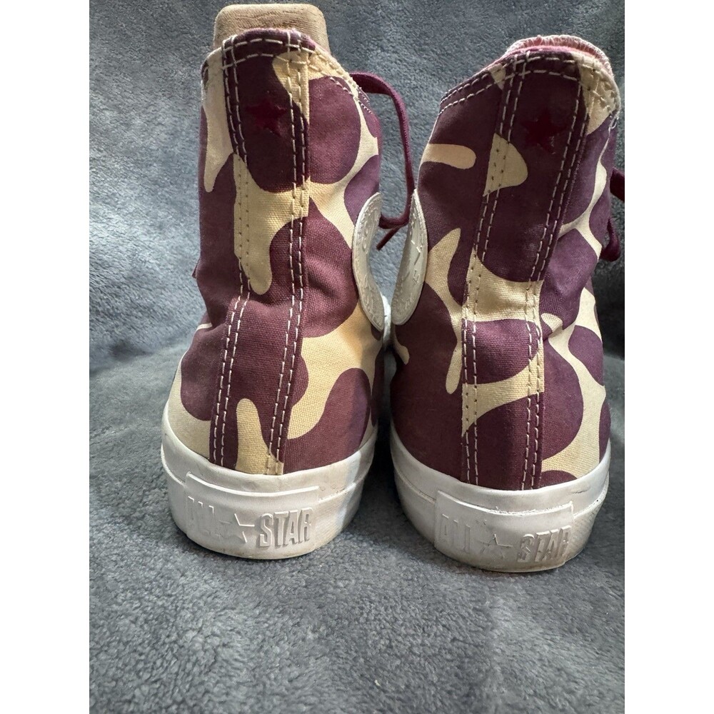 Converse All Star Marimekko Cream And Purple Groovy High Top Shoes Size Woman 7 - Picture 6 of 12